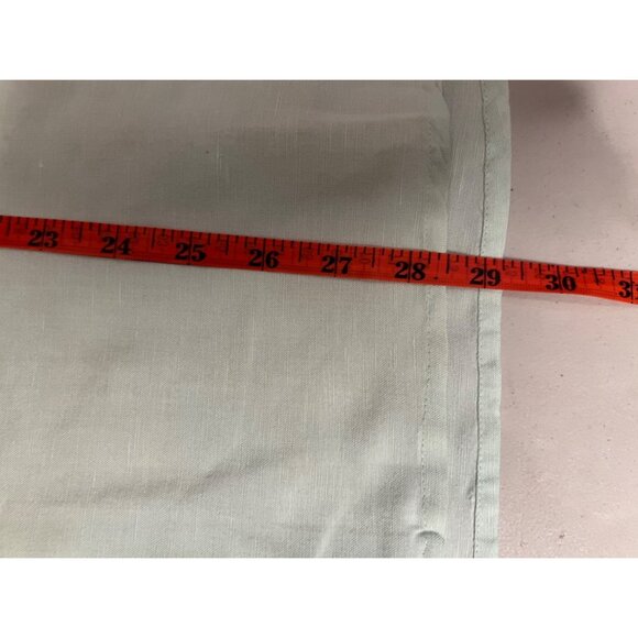 VTG Sobrino Men Bamboo Embroidered Button-Up Shirt Size L Lt Green - Picture 13 of 16